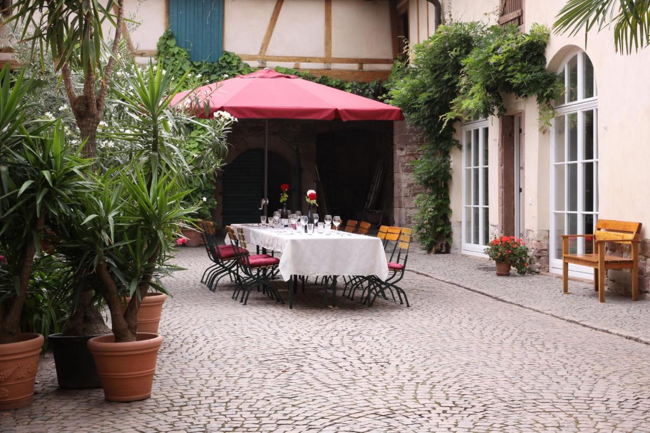 Ferienwohnung Im Sternenhof Grosskarlbach Dış mekan fotoğraf